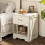 Ensemble de chambre à coucher 3 pièces Lancaster - Commode 7 tiroirs, commode 6 tiroirs et 2 tables de chevet avec rangement pour tiroir et tablette-1350805914