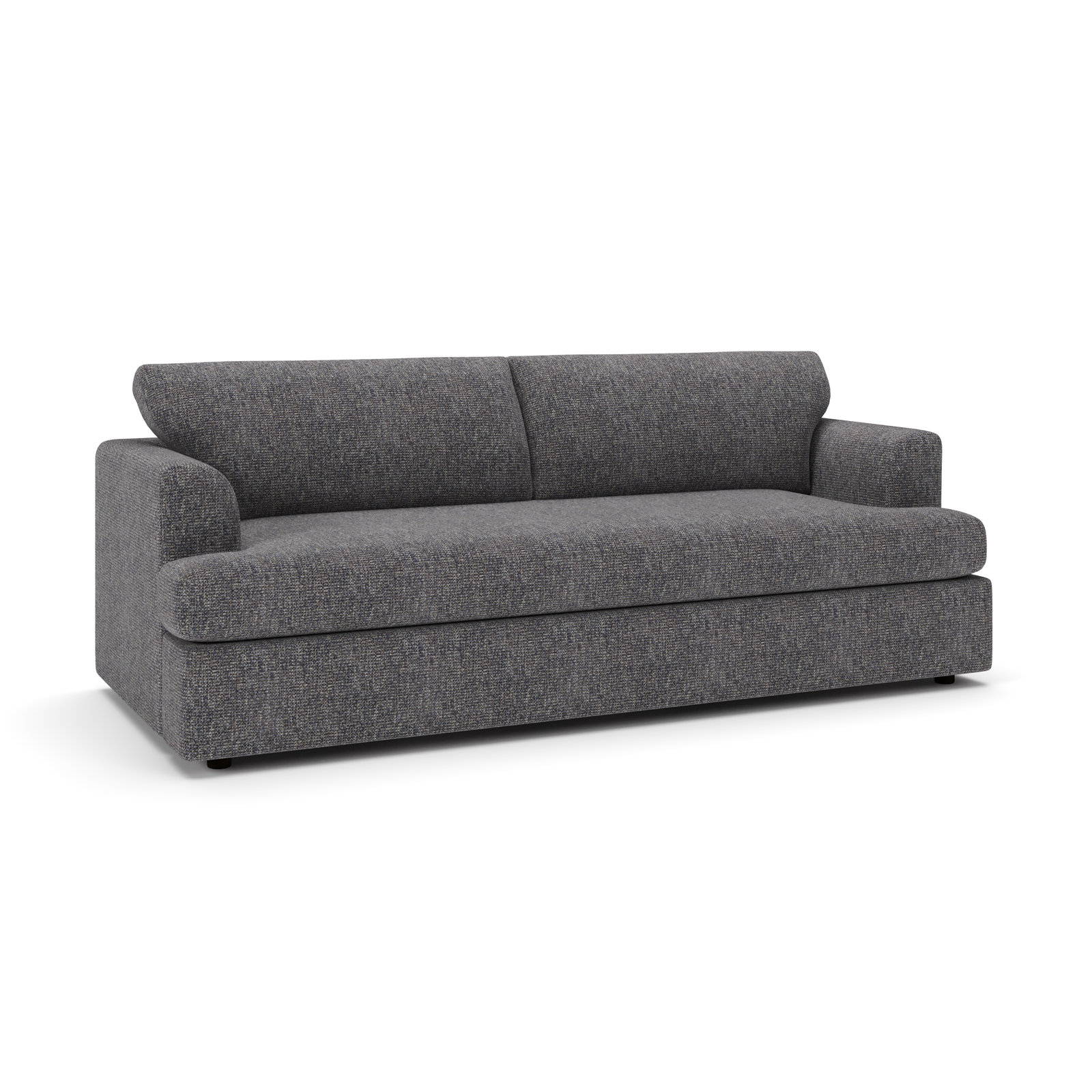 Brooks 92.5" Upholstered Sofa, Valet Carbon