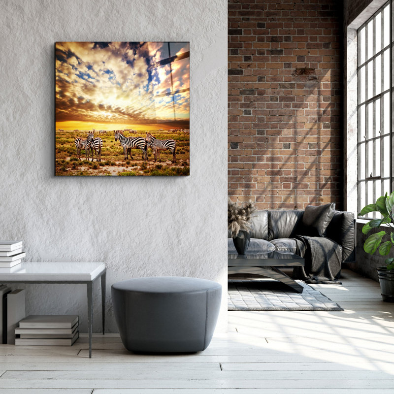 Superbe peinture décorative en verre trempé de 19,7 po x 19,7 po | 100% verre trempé, épaisseur: 0,16 pouce | Impression UV pour des couleurs éclatantes | Parfait pour la décoration intérieure, le salon ou le bureau