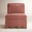 Chaise d'appoint Lowry Dusty Rose