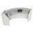 Baugher U-Shaped Synthetic Laminate Reception Desk-880786487