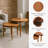 Leick Home Redonda Bay Side Tables 2 Pack, Natural Jequitiba-307171127