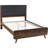 Carrington Dark Walnut Platform Bed-823029064