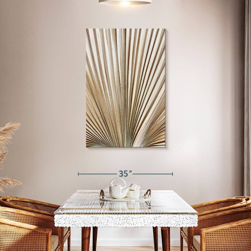 Harnek Dried Palm Leaf, 45" H x 30" W