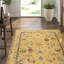 Herat Wool Oriental Area Rug in Beige/Gold-40705667