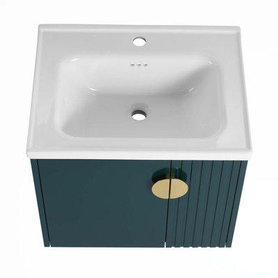 Petit meuble-lavabo avec lavabo