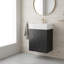 Meuble-lavabo à motif de losanges 20 po-532416717