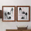 «Shoes That Dazzle I», ensemble de 2 peintures sur toile encadrées-751098825-751098826