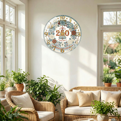 Floral Bell USA 250th Anniversary Merchandise Modern