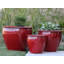 Pot de fleurs extra large en céramique émaillée, style aquarium - Intérieur/Extérieur-1583461191-1583461188