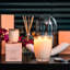 Freesia & Berries Scented Jar Candle with Glass Holder