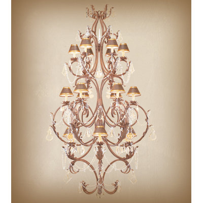 Guilherme 18 - Light Dimmable Tiered Chandelier