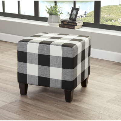 Stockton Square Farmhouse Ottoman/Footstool