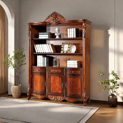 Light luxury bookcase
