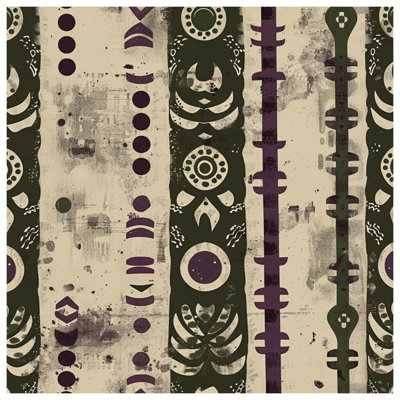 Motif de couvre-lit Tribal