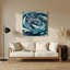 Art mural nautique bleu marine-462031077