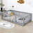 Guerriero Wooden Daybed Frame with Fence-1236834006-1236834000