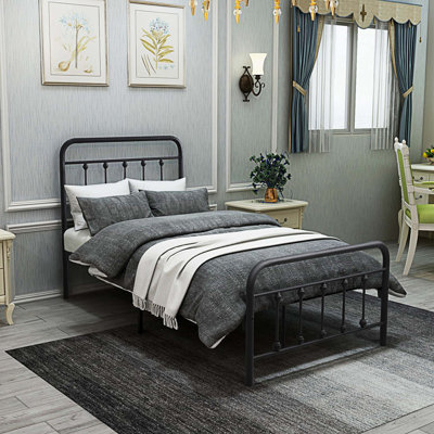 Avaan Metal Open-Frame Bed