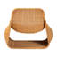 chaise longue Adala en rotin naturel et bali & pari
