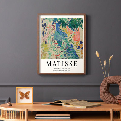 Matisse CDXCIII Framed Print - Solid Wood