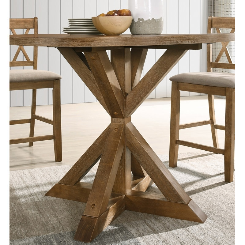Table de salle à manger Cross-Buck