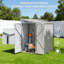 Remise de jardin verrouillable