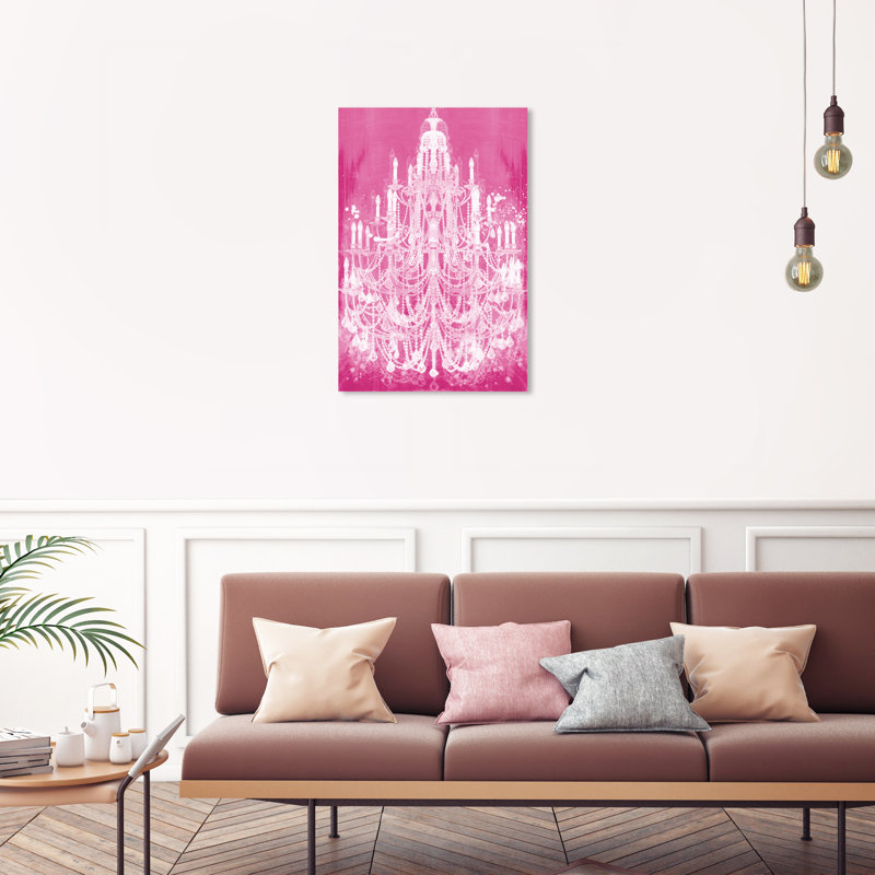 Shaune Privee Diamonds rose sur toile, H 30 po x l 20 po x P 0,8 po