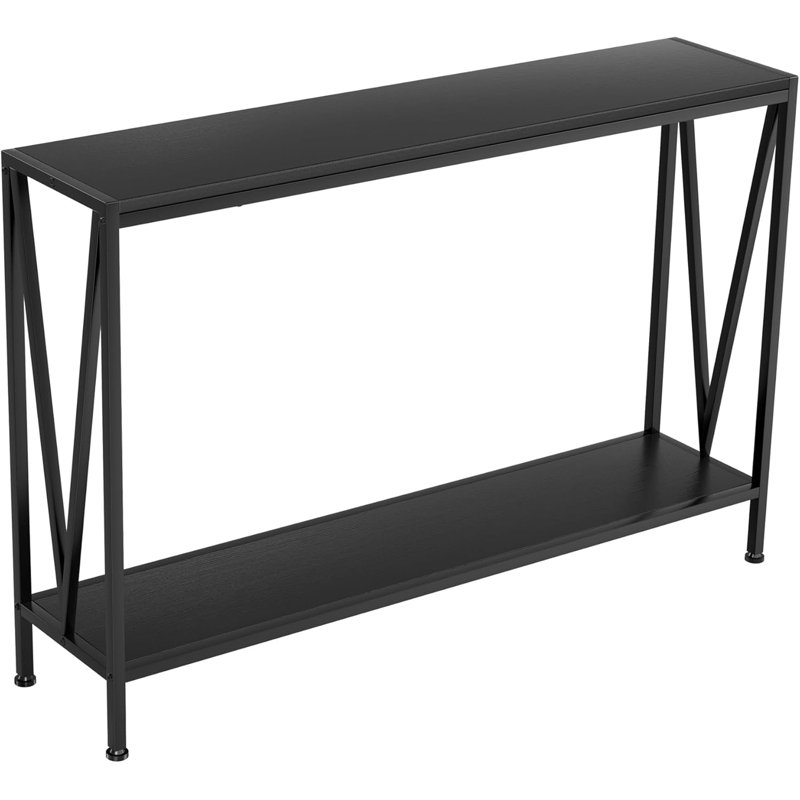 Console Table, Entryway Table, Easy Assembly,Entrance Table, Black