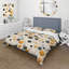 Ensemble de housse de couette à pois dorés I-1522096580