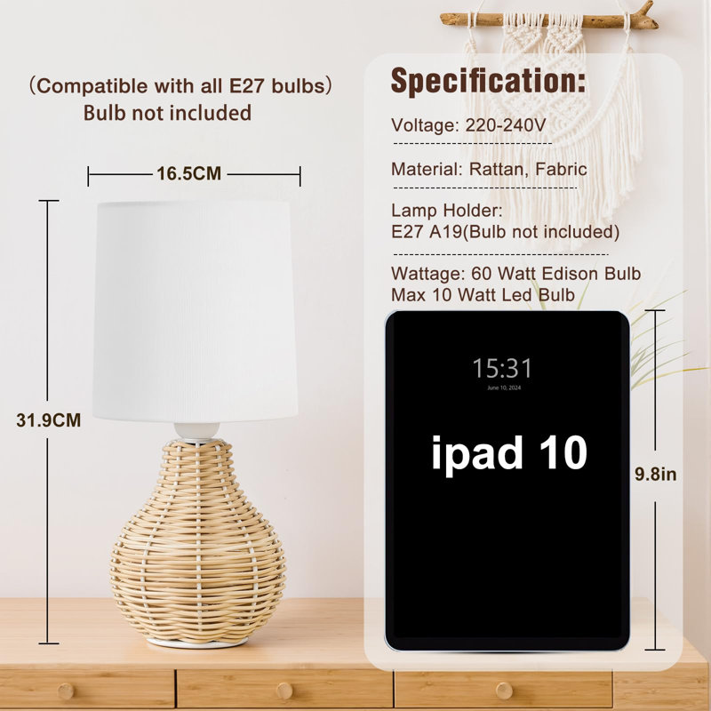 White Table Lamp