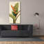"Halconia Blossom On White" par Albena Hristova, art mural sur toile, 30 po x 60 po