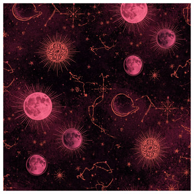 Celestial Constellation Art Shower Curtains Extra Long