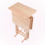 Ensemble 3 pièces table de collation Pembroke au fini naturel-1169528713