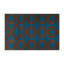 Tapis bleu intérieur et extérieur Trellis