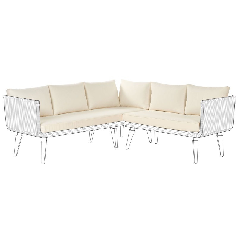 Outdoor Cushion Cover Set ALCAMO, Beige