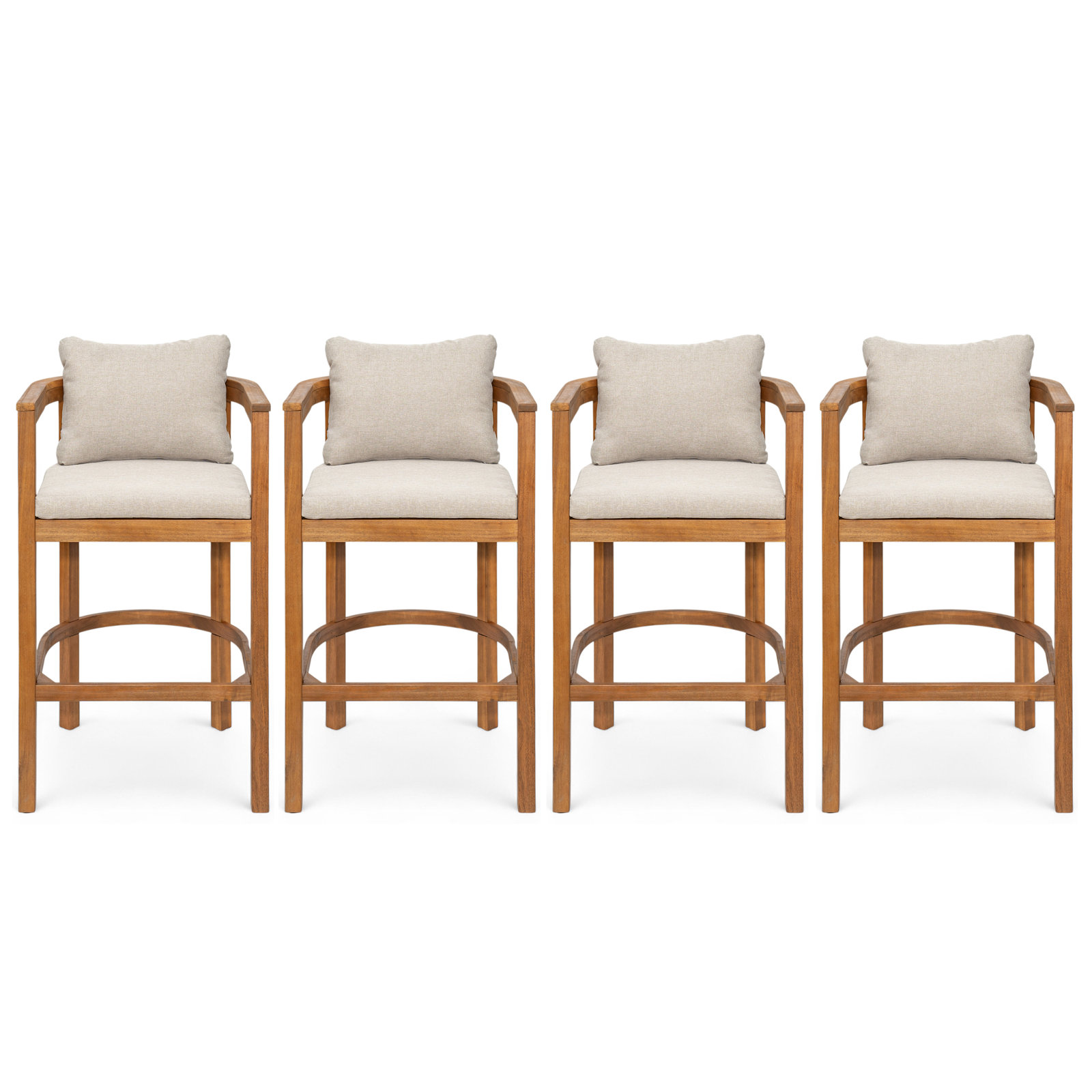 Acacia Patio Bar Stool, Teak