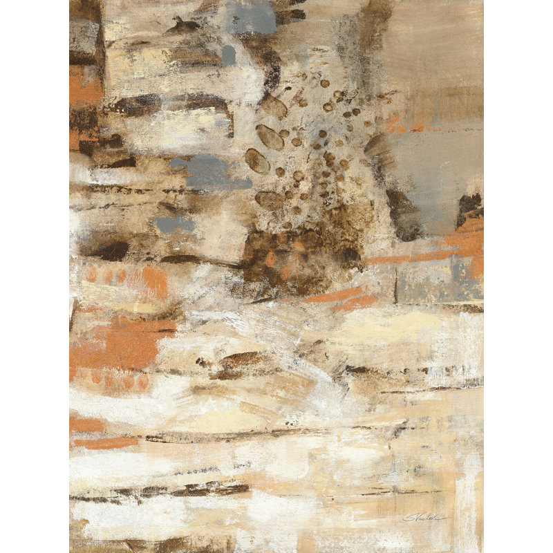 «Copper and Wood II» par Silvia Vassileva, reproduction sur toile tendue, H 16 po x l 12 po