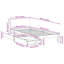 Solid Wood Bed Frame-992271995