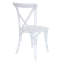 Chaise de patio empilable en résine Lucca