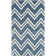 Sanyla Hand Tufted Wool Chevron Rug
