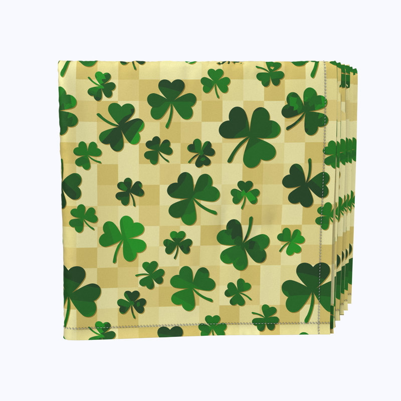 Rhe Polyester Floral Square Napkin