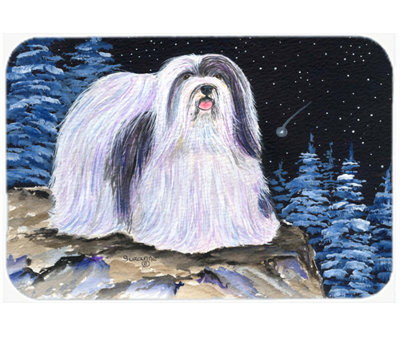 Red Barrel Studio® Bernadeta Havanese Glass Cutting Board