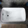 48'' x 27.5'' Freestanding Rectangular Air Bathtub with Integrated Seat, Non-Slip, for Small Spaces