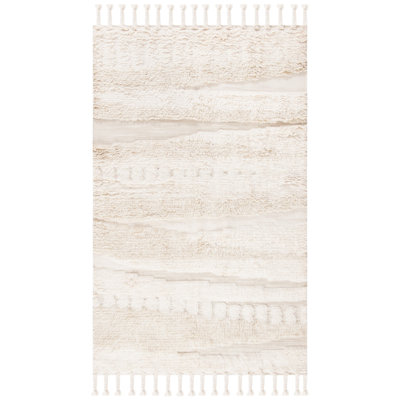 Bouscat Hand Woven Wool Abstract Rug