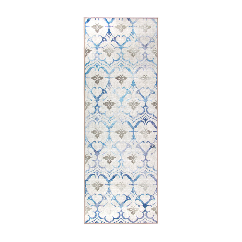 Leilani Flatweave Washable Oriental Indoor / Outdoor Rug, Runner 2'6" x 7'