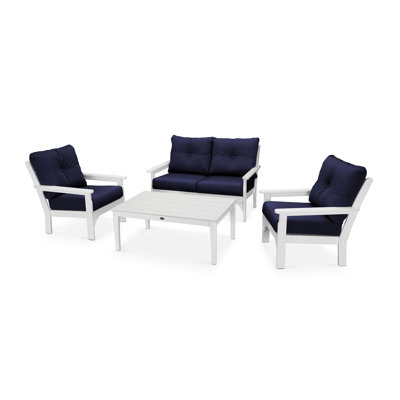 Vineyard 4-Piece Deep Seating Set