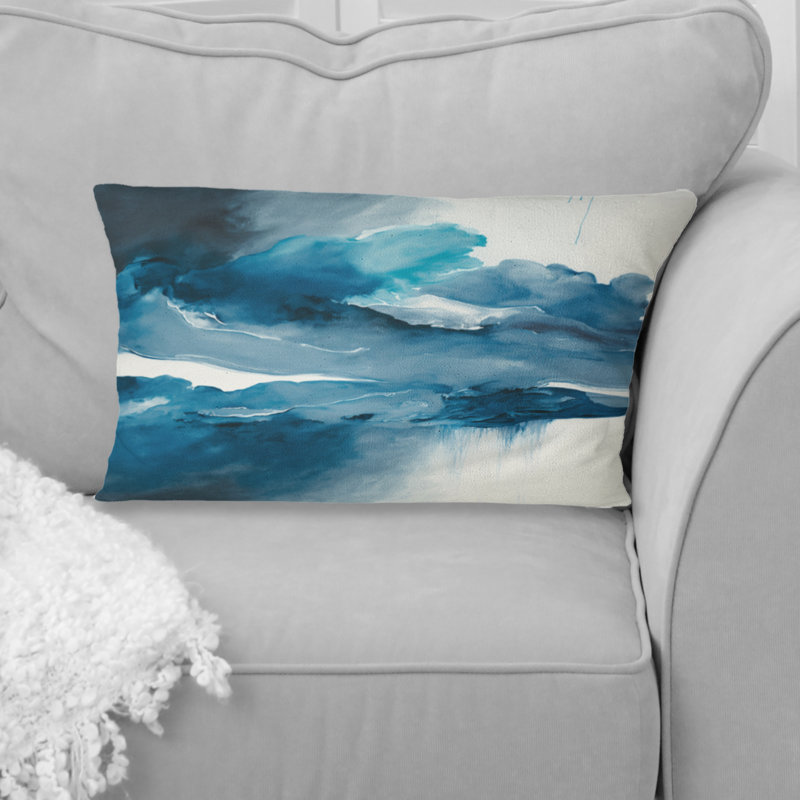 Coussin Feeling Honolulu Blue III - Abstract