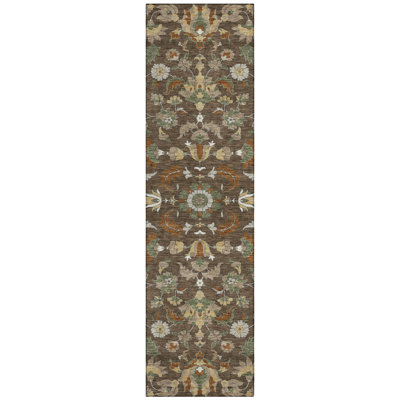 Machine Washable Indoor/Outdoor Chantille ACN2473 Global Rug