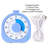 Kitchen Timer 60 Minute Countdown Visual Timer Silent Study Timer Time Management Tools-113439822