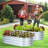 Galvanized Raised Garden Bed Silver-9131095